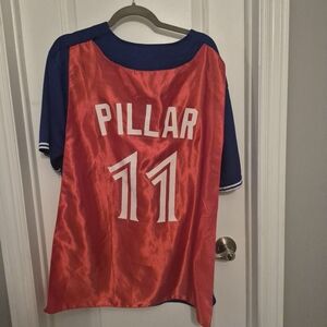 Kids Blue and Red Sports Jersey